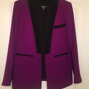 DKNY purple / magenta blazer